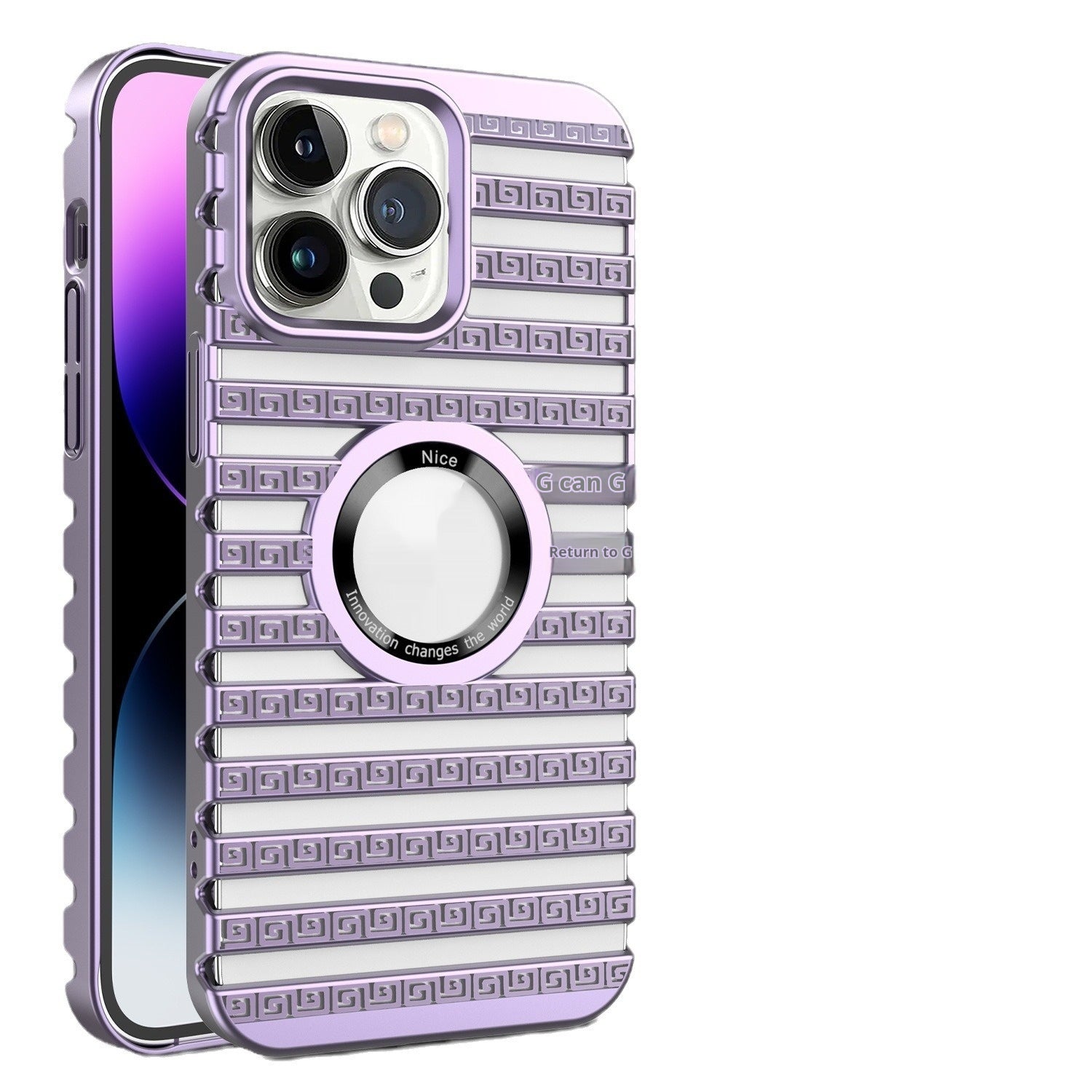 Magnetic Phone Case for iPhone – Heat Dissipation, Shockproof & Stylish Electroplating Design
