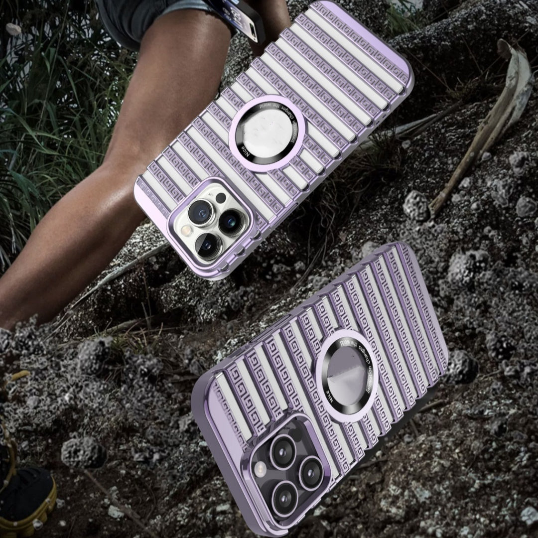 Magnetic Phone Case for iPhone – Heat Dissipation, Shockproof & Stylish Electroplating Design