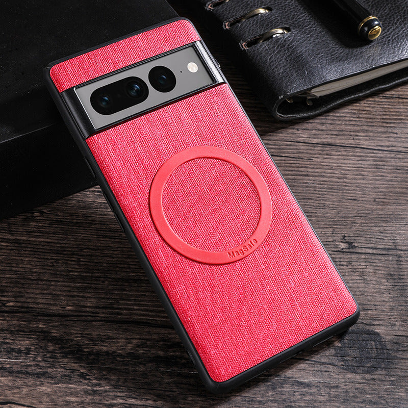 Magnetic Google Pixel Leather Case – All-Inclusive Protection | Multiple Colors, Sleek Design