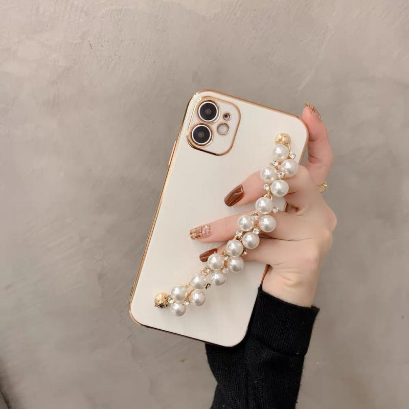 Stylish Love Bracelet Phone Case for iPhone – Wristband Electroplating Design – Multiple Colors & Models